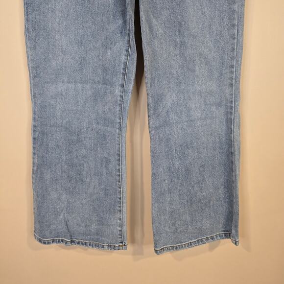 Junior's GB  Y2K Wide Leg Denim Jeans | Size 9 - Picture 4 of 8